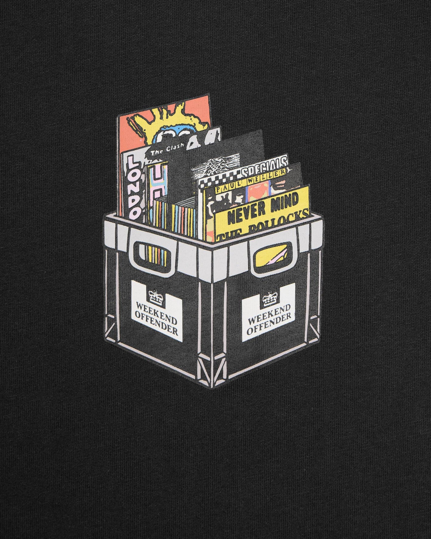 Weekend Offender Diggin Graphic T-Shirt Black - RD1 Clothing