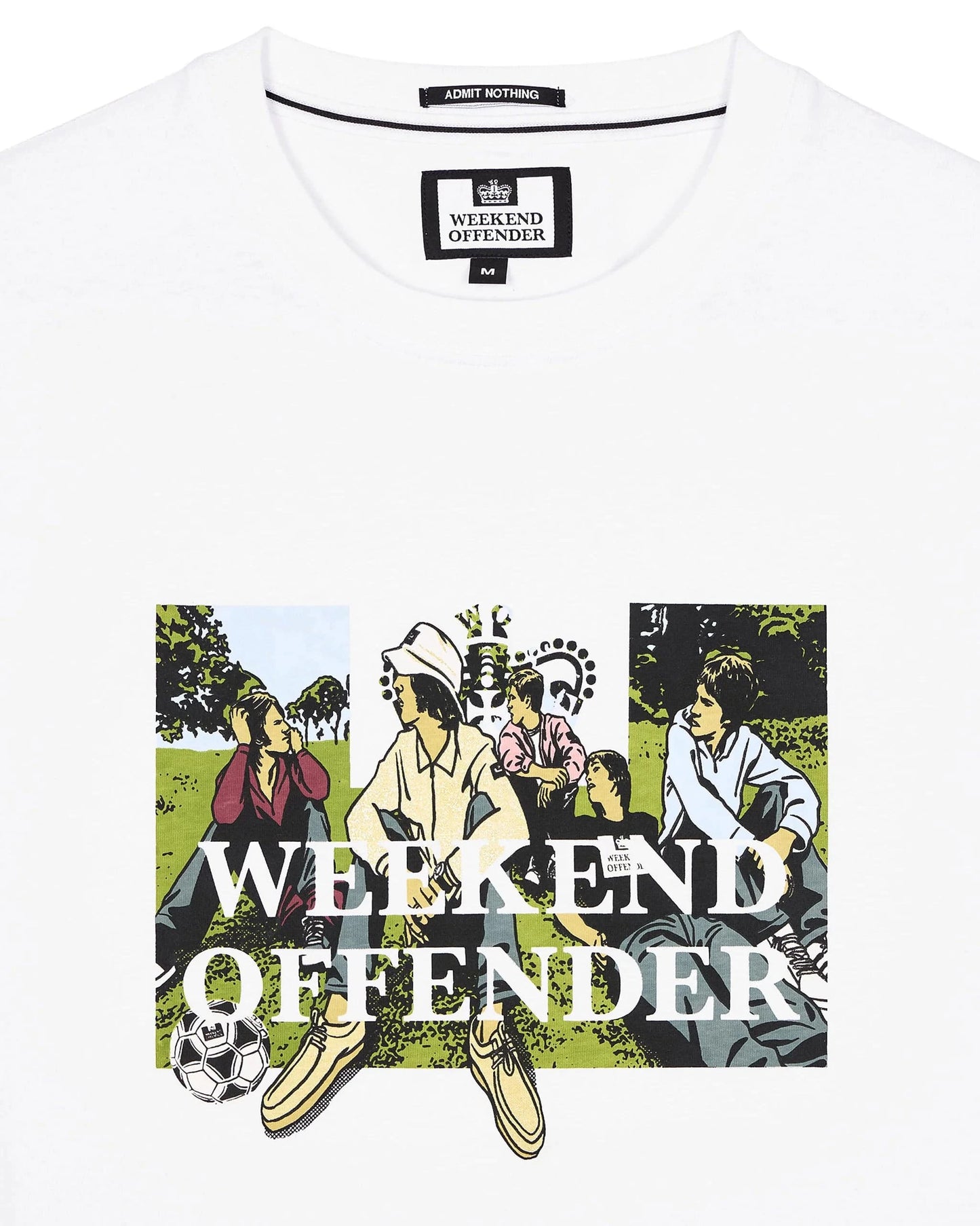 Weekend Offender Hymns T-Shirt White - RD1 Clothing