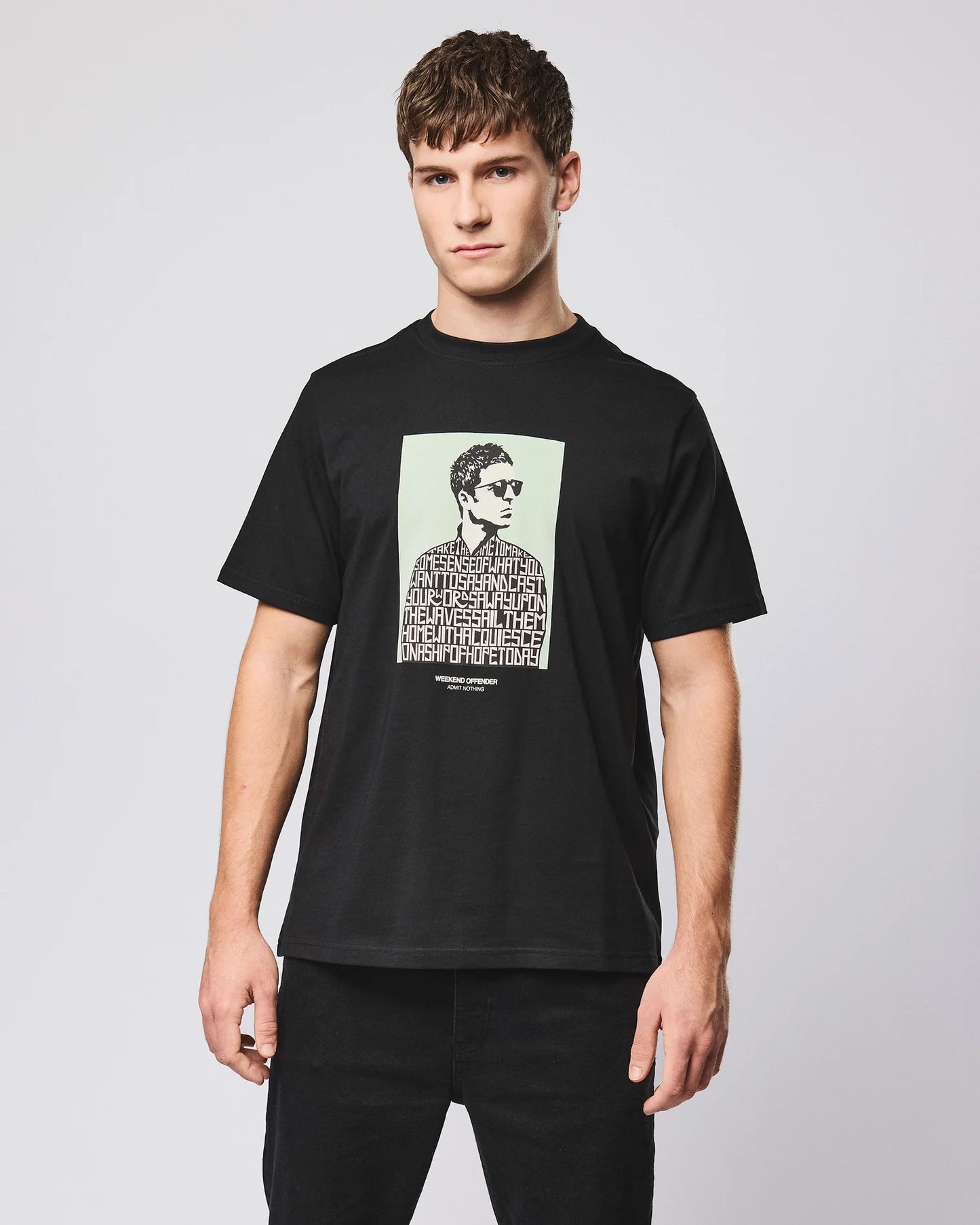 Weekend Offender Camden Graphic T-Shirt Black - RD1 Clothing