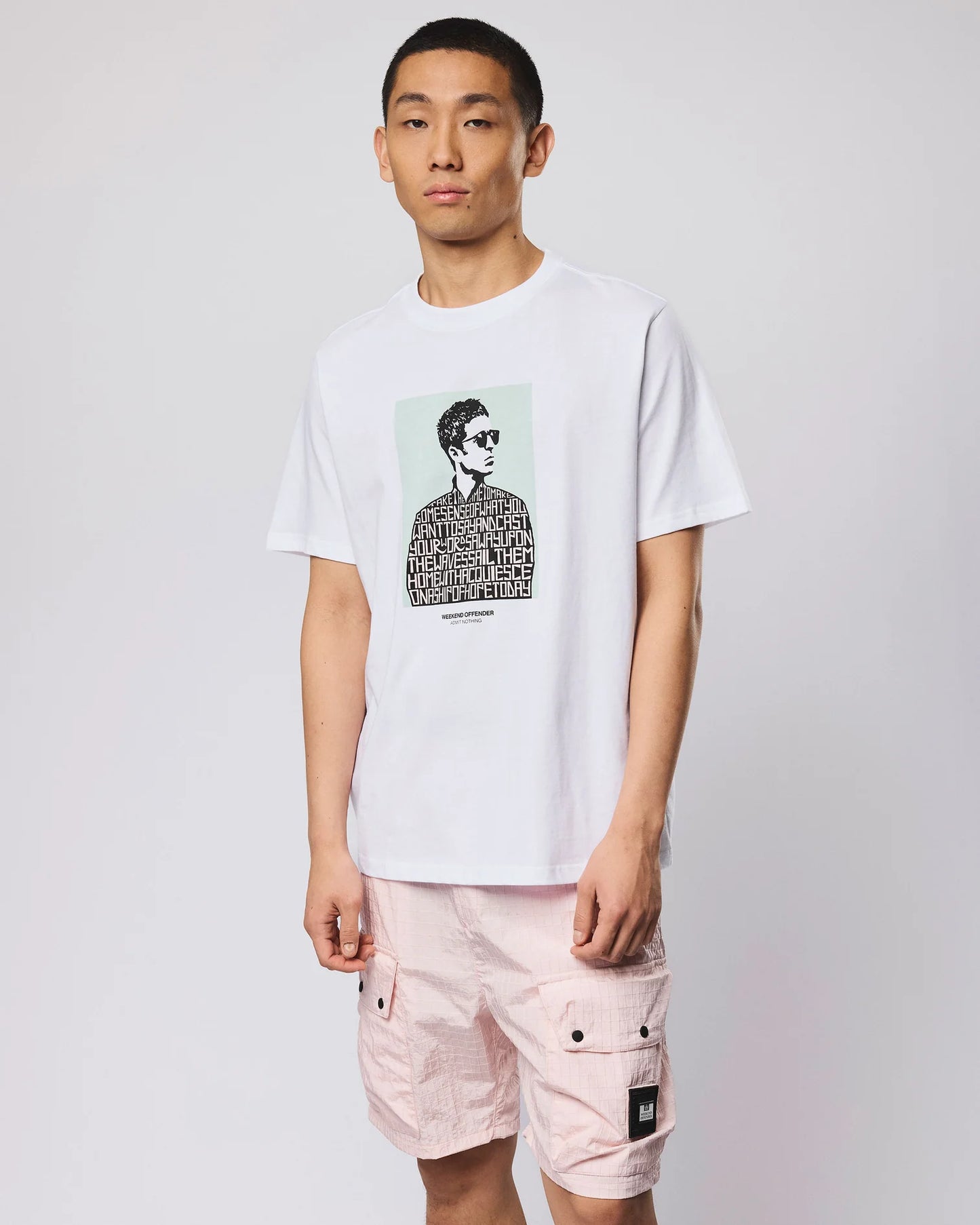 Weekend Offender Camden Graphic T-Shirt White - RD1 Clothing