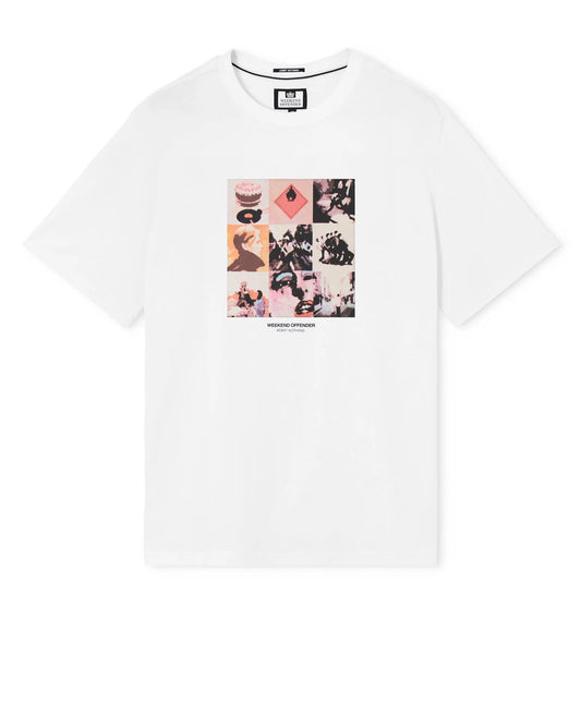 Weekend Offender Low Graphic T-Shirt White - RD1 Clothing