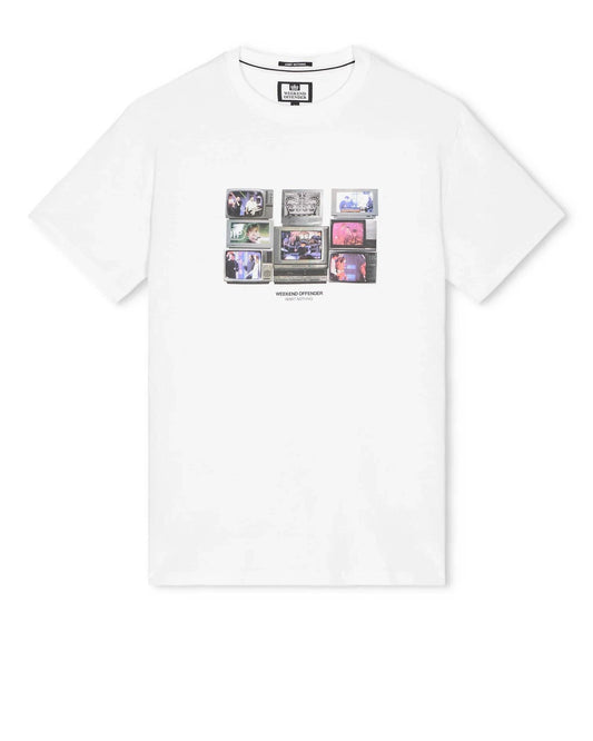 Weekend Offender Vision Graphic T-Shirt White - RD1 Clothing