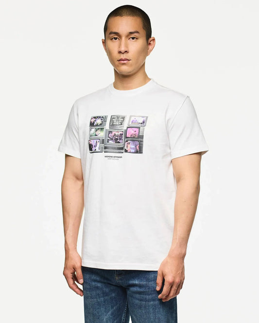 Weekend Offender Vision Graphic T-Shirt White - RD1 Clothing