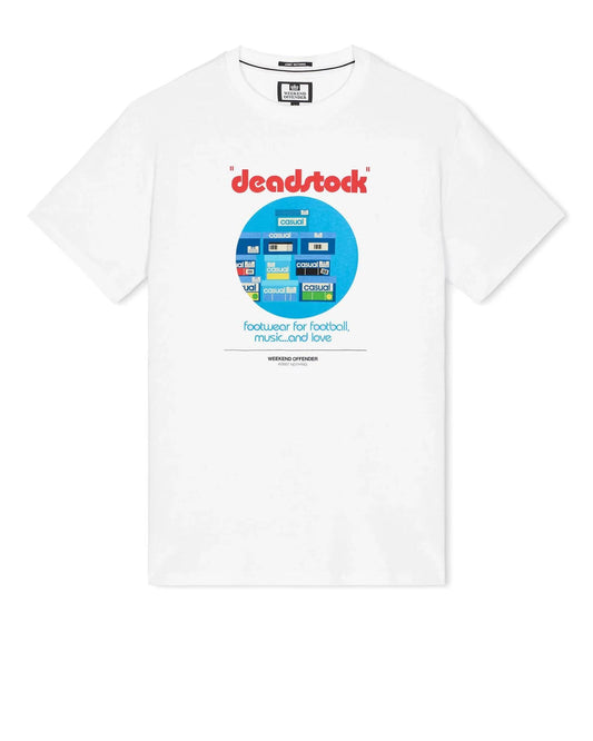 Weekend Offender Deadstock Graphic T-Shirt White - RD1 Clothing