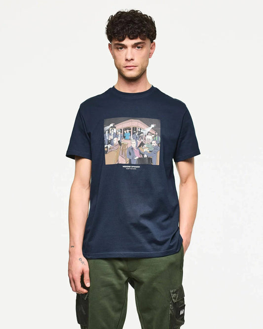 Weekend Offender Wyndham Graphic T-Shirt Navy - RD1 Clothing