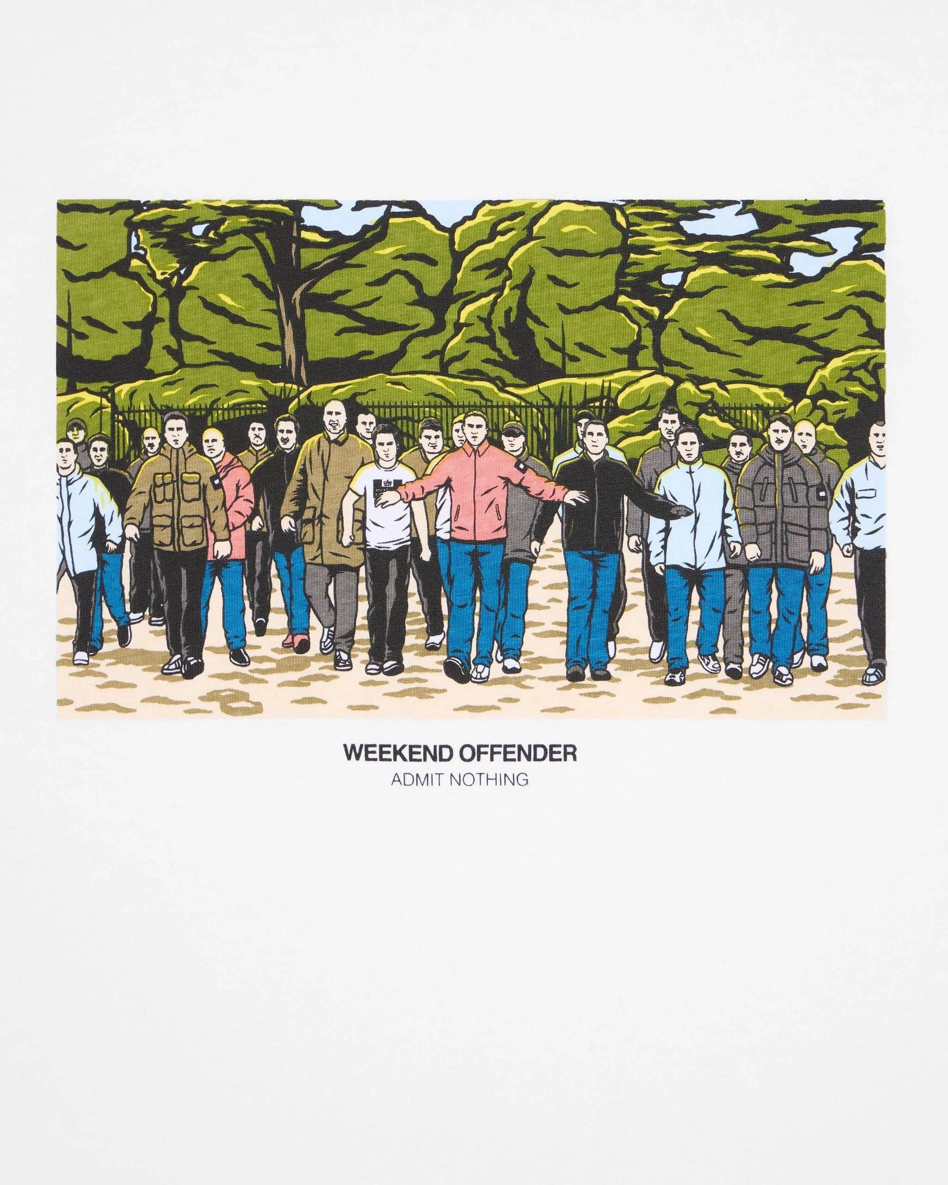 Weekend Offender GSE Graphic T-Shirt White - RD1 Clothing