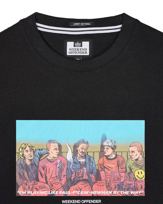 Weekend Offender Crosslands T-Shirt Black - RD1 Clothing
