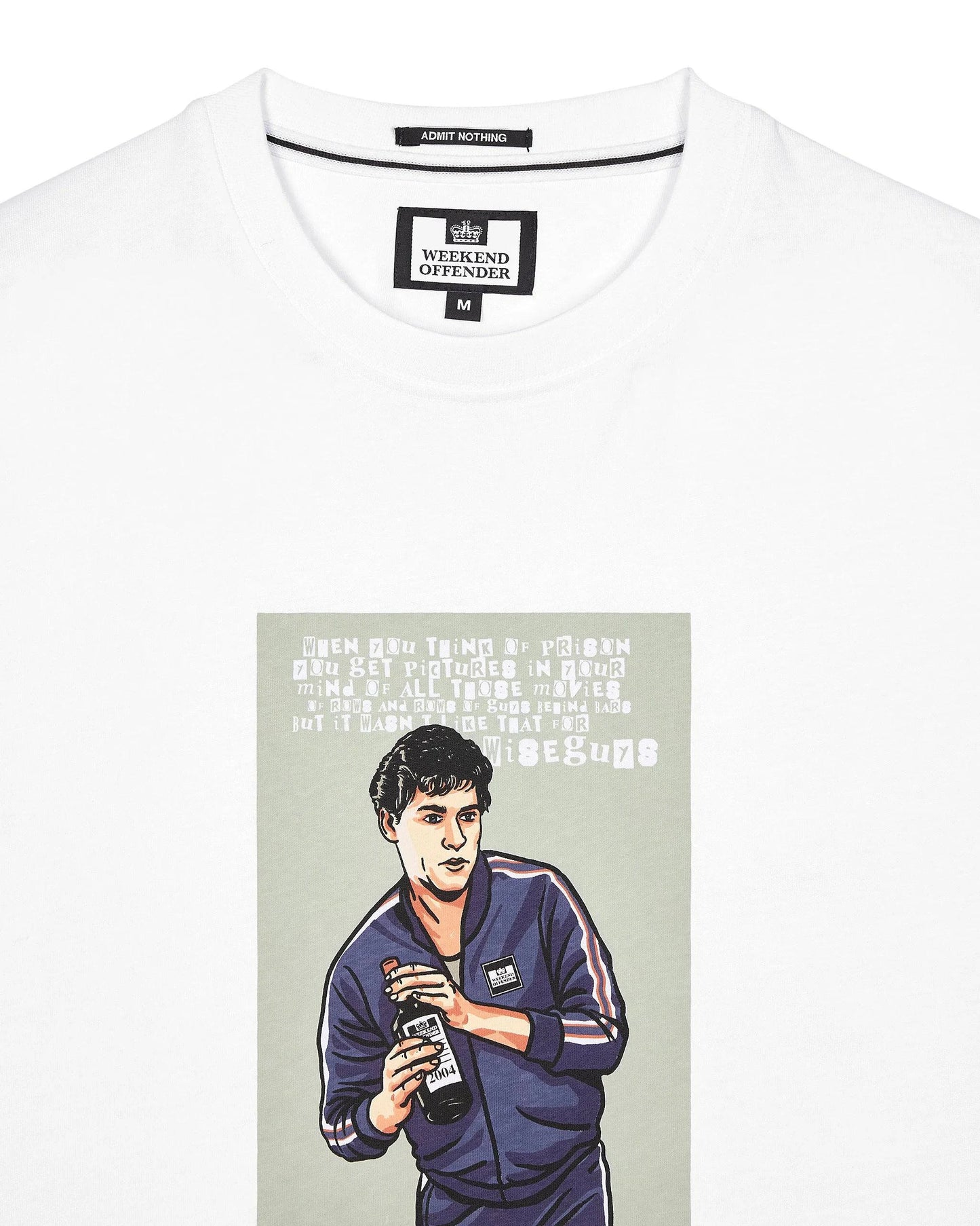 Weekend Offender The Joint T-shirt White - RD1 Clothing