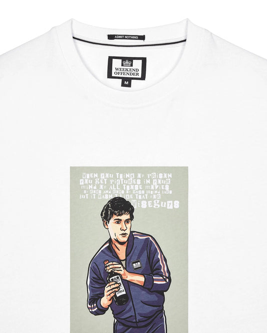 Weekend Offender The Joint T-shirt White - RD1 Clothing