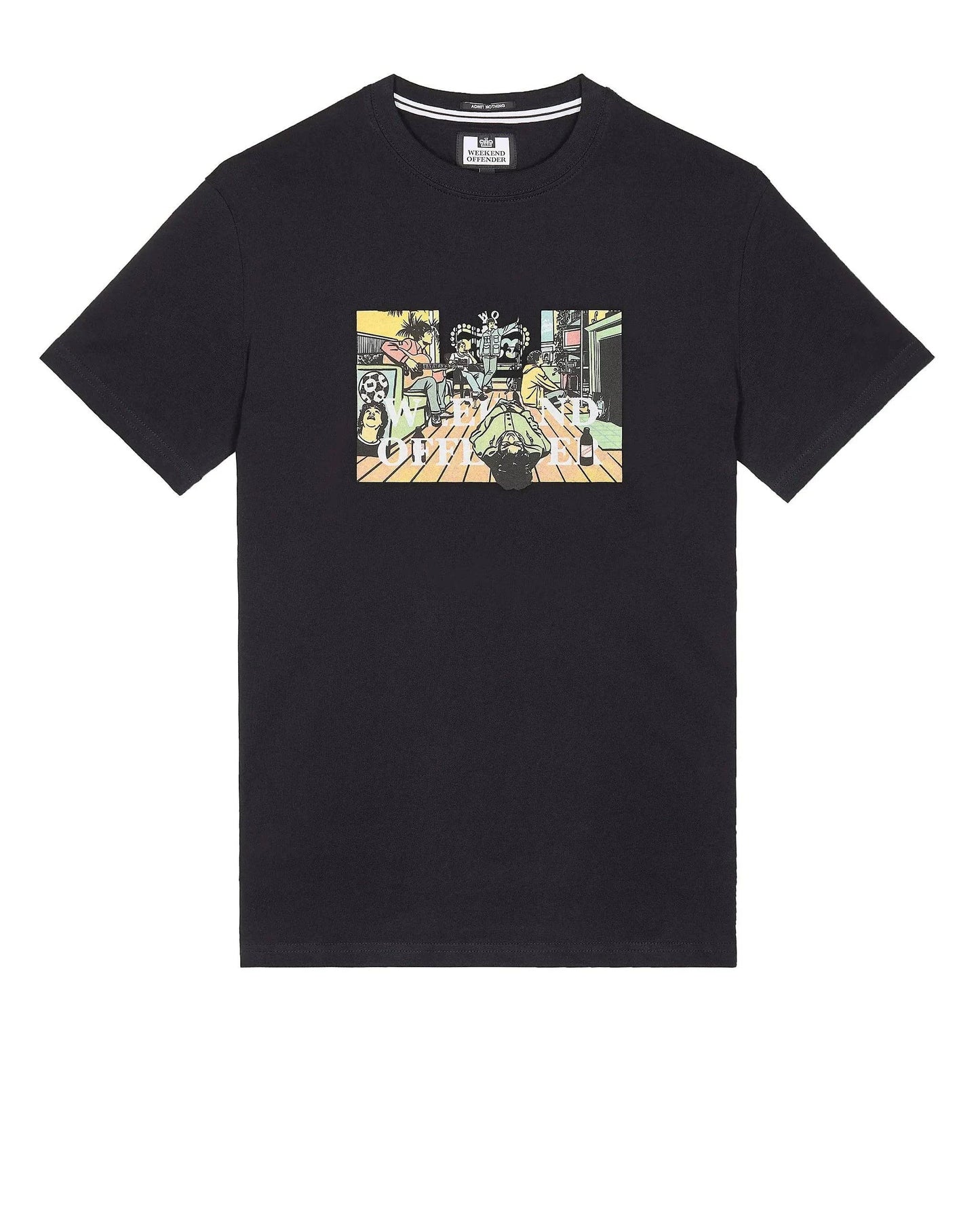 Weekend Offender Stratford Avenue T-Shirt Black - RD1 Clothing