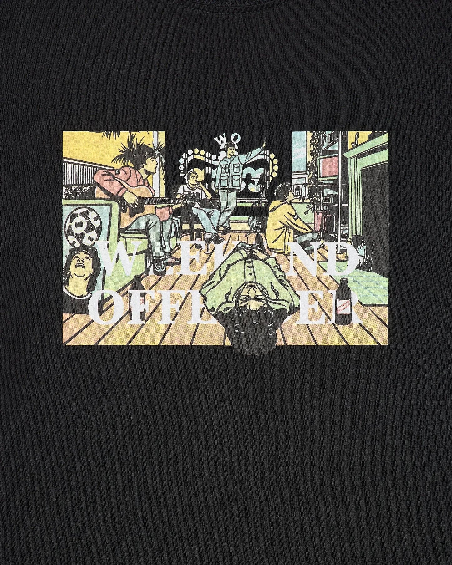 Weekend Offender Stratford Avenue T-Shirt Black - RD1 Clothing