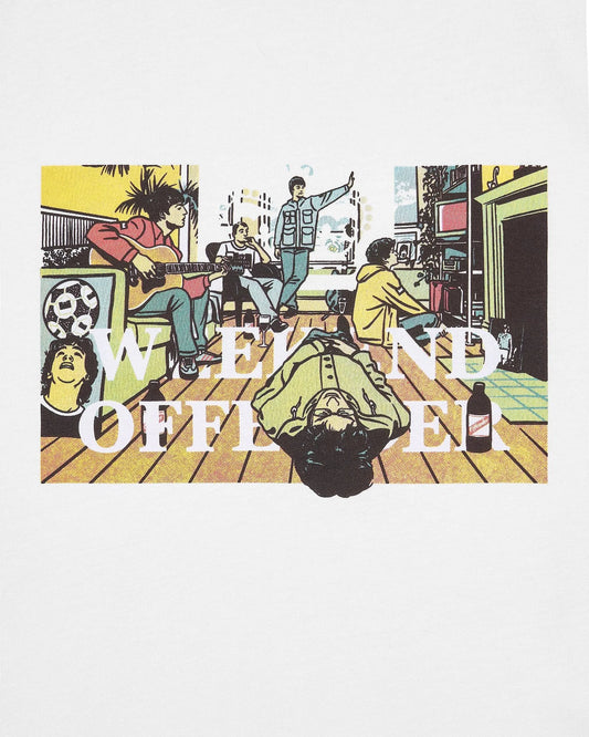 Weekend Offender Stratford Avenue T-Shirt White - RD1 Clothing