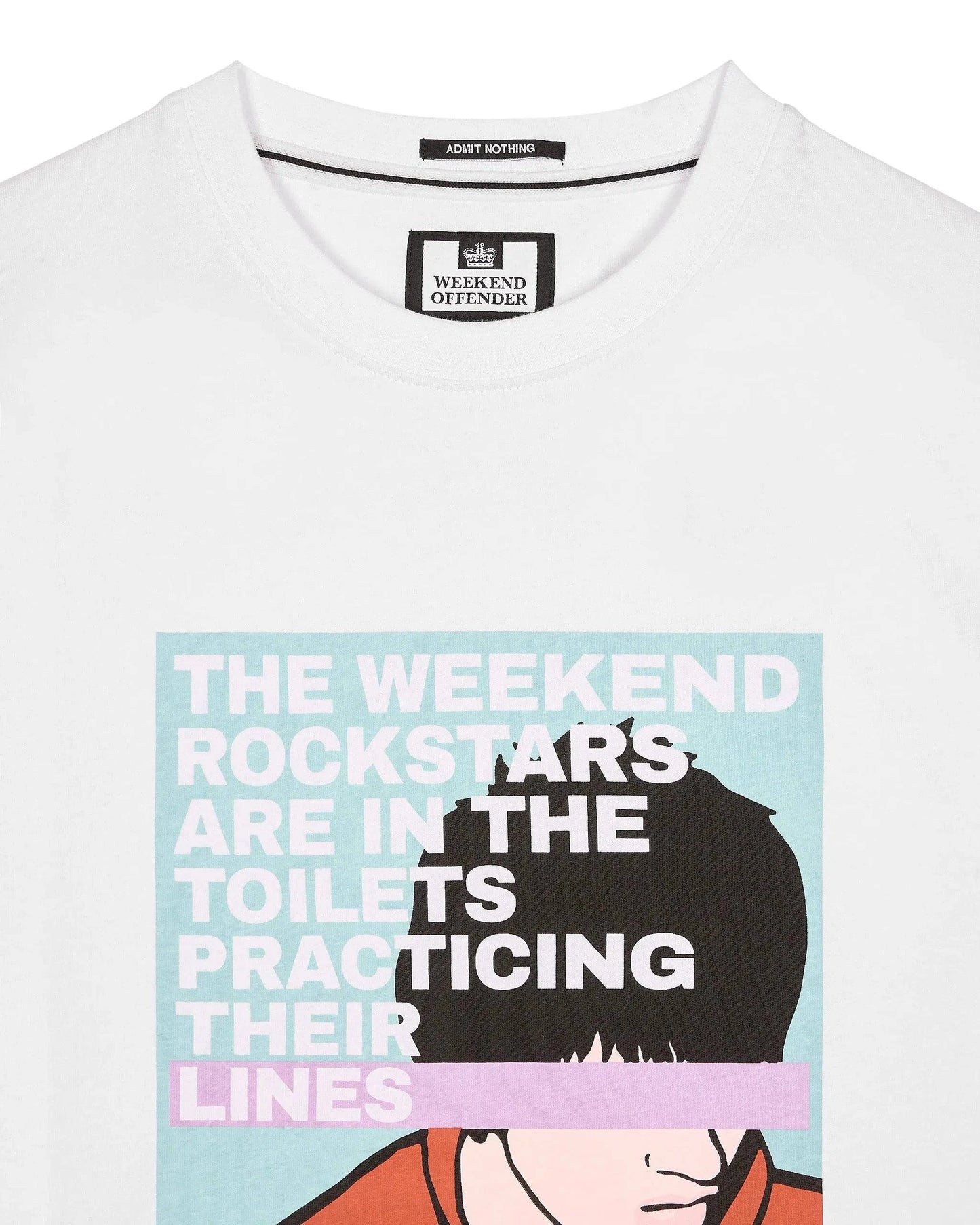 Weekend Offender San Francisco Tee in White - RD1 Clothing