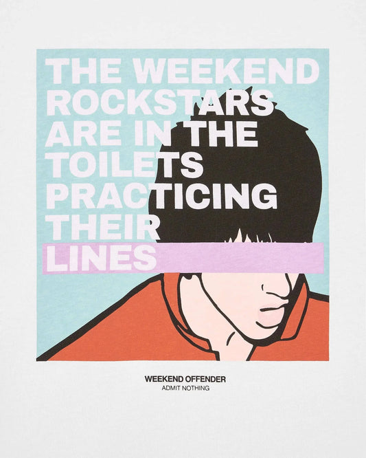 Weekend Offender San Francisco Tee in White - RD1 Clothing