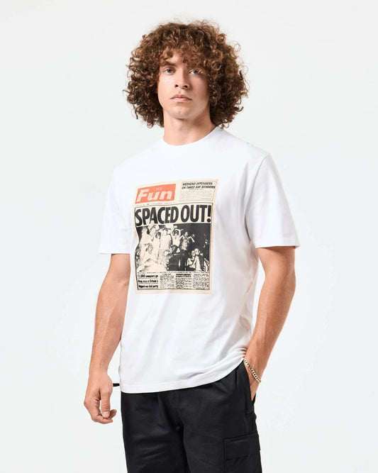 Weekend Offender The Fun Graphic T-Shirt White - RD1 Clothing