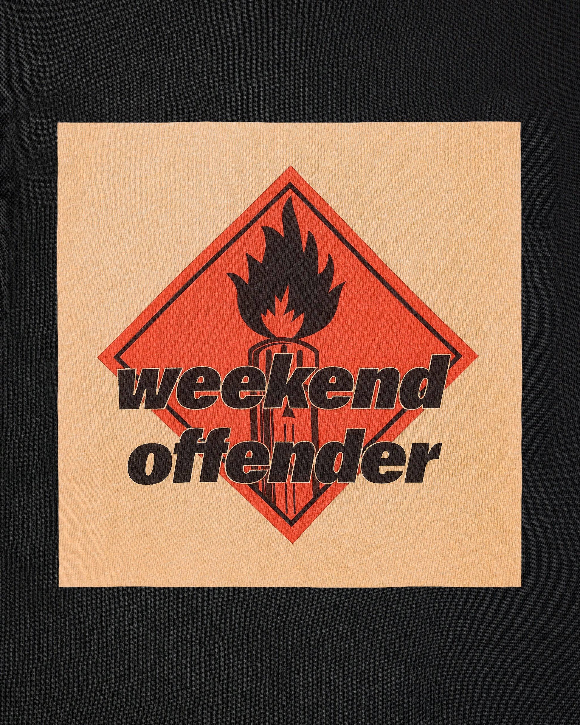 Weekend Offender Blue Lines Graphic T-Shirt Black - RD1 Clothing