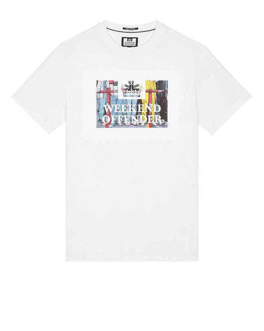 Weekend Offender Bissel Graphic T-Shirt White - RD1 Clothing