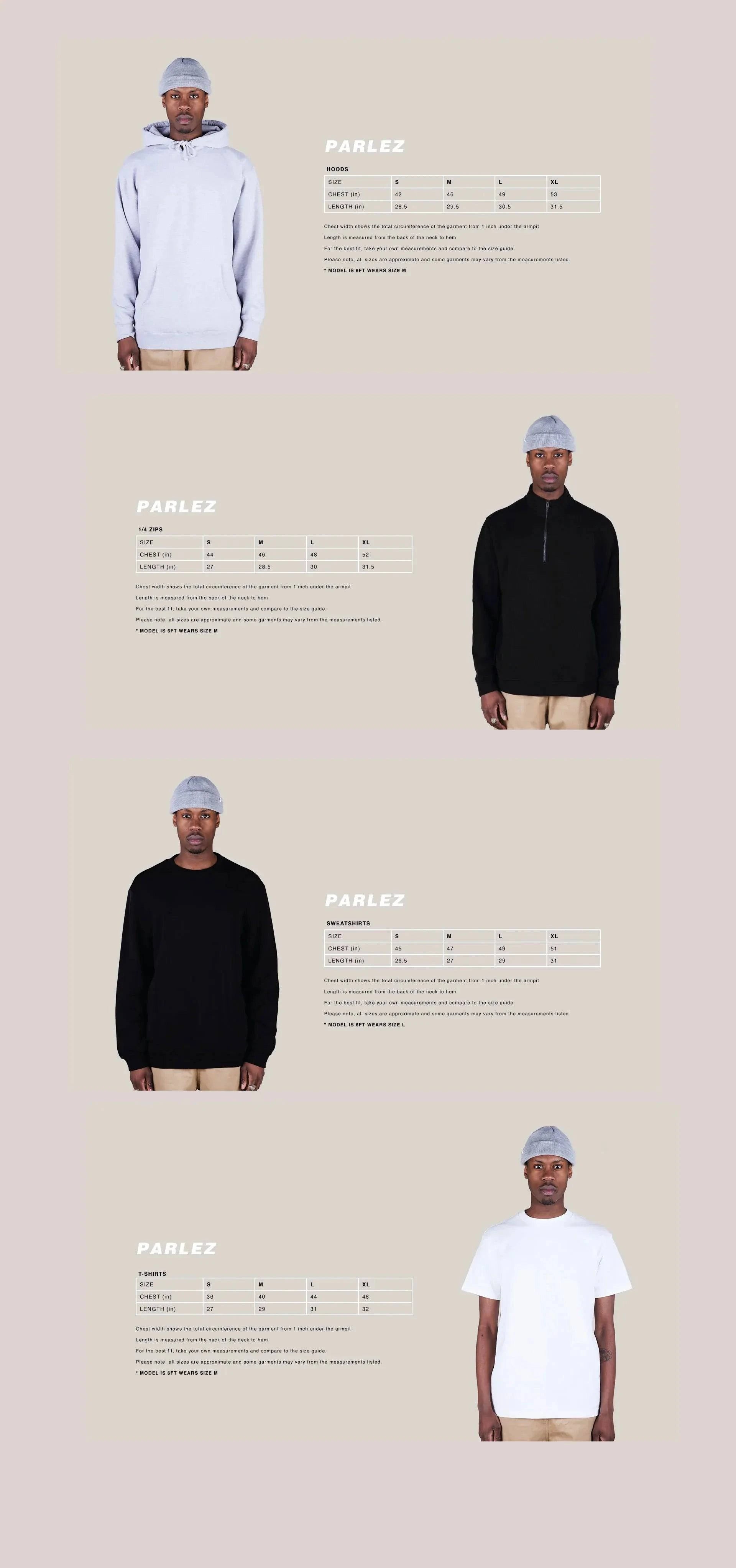 Parlez Laborie Crewneck Sweatshirt In Ecru - RD1 Clothing