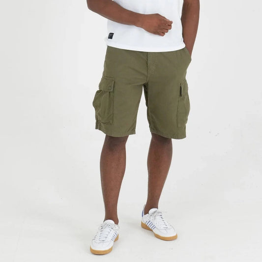 Peaceful Hooligan Container Shorts Khaki - RD1 Clothing
