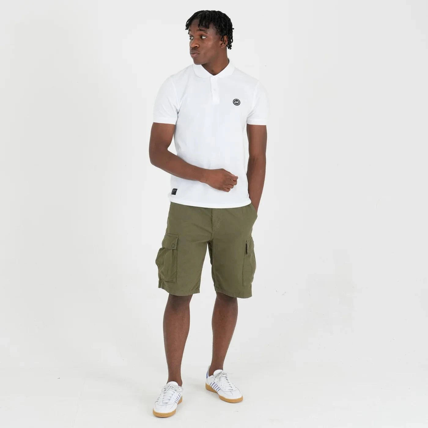 Peaceful Hooligan Container Shorts Khaki - RD1 Clothing