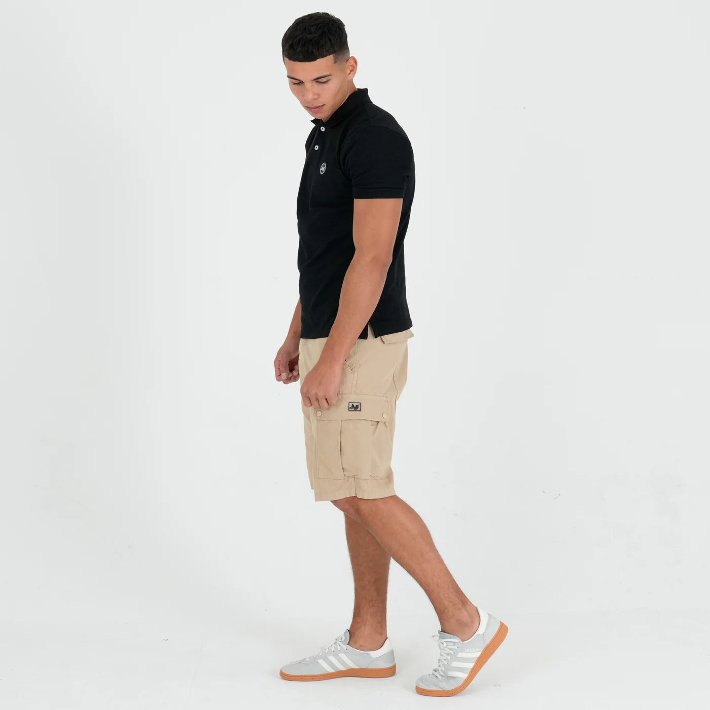 Peaceful Hooligan Container Shorts Stone