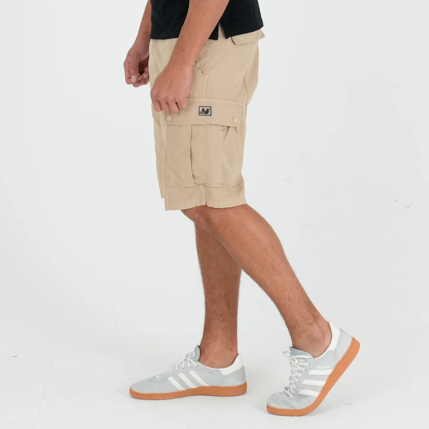 Peaceful Hooligan Container Shorts Stone
