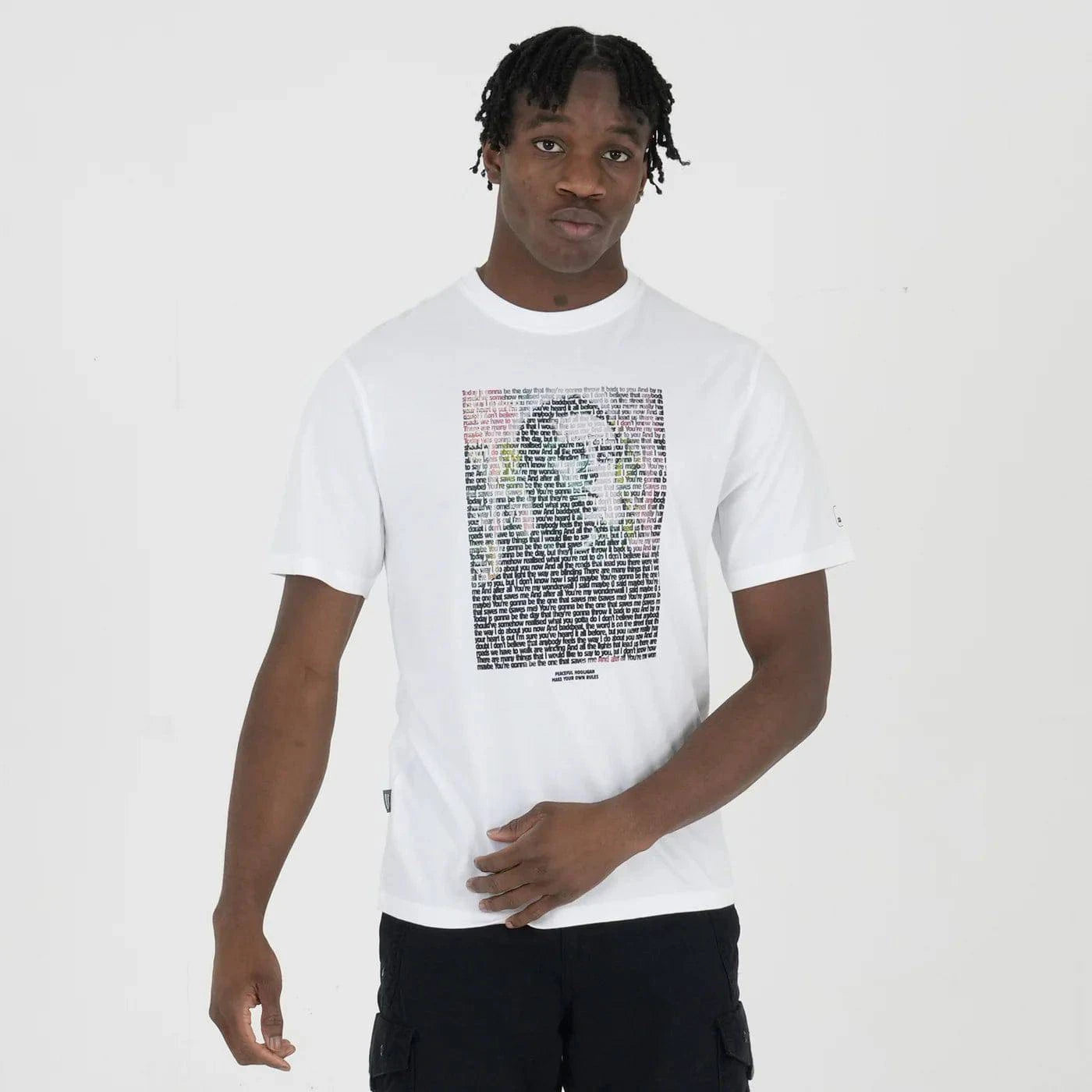 Peaceful Hooligan Wonderwall T-shirt White - RD1 Clothing
