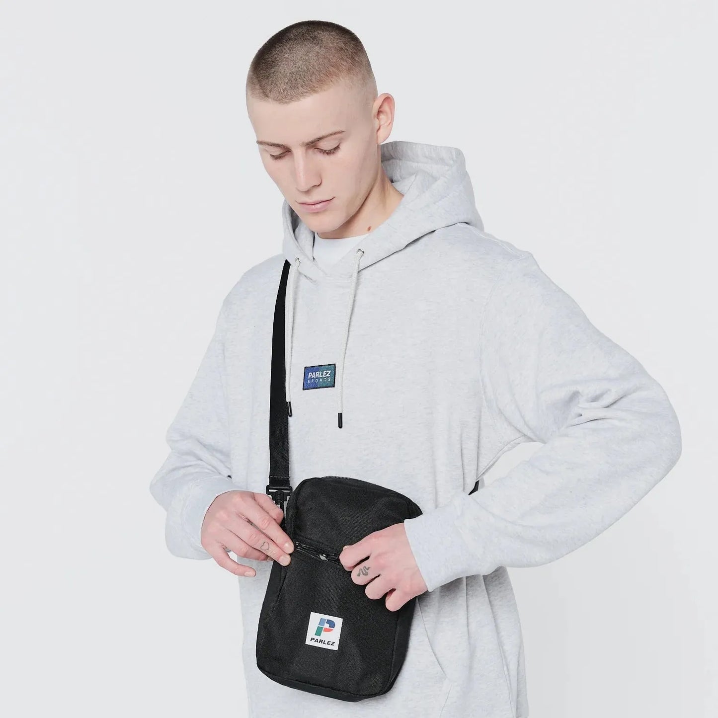 Parlez Pursuit Bag In Black - RD1 Clothing