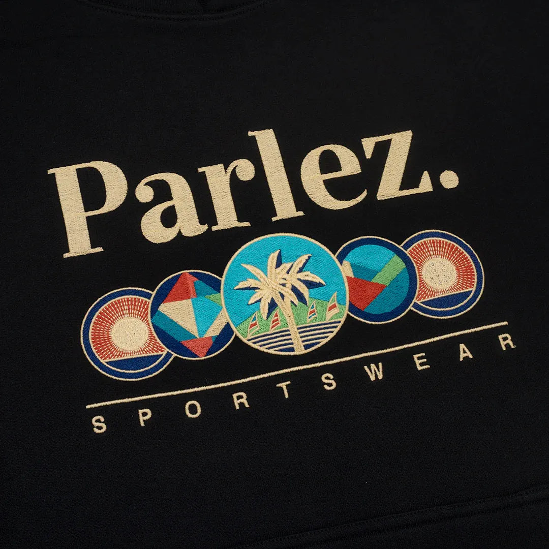 Parlez Reefer Hoodie In Black - RD1 Clothing