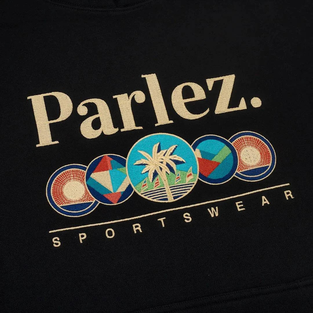 Parlez Reefer Hoodie In Black - RD1 Clothing