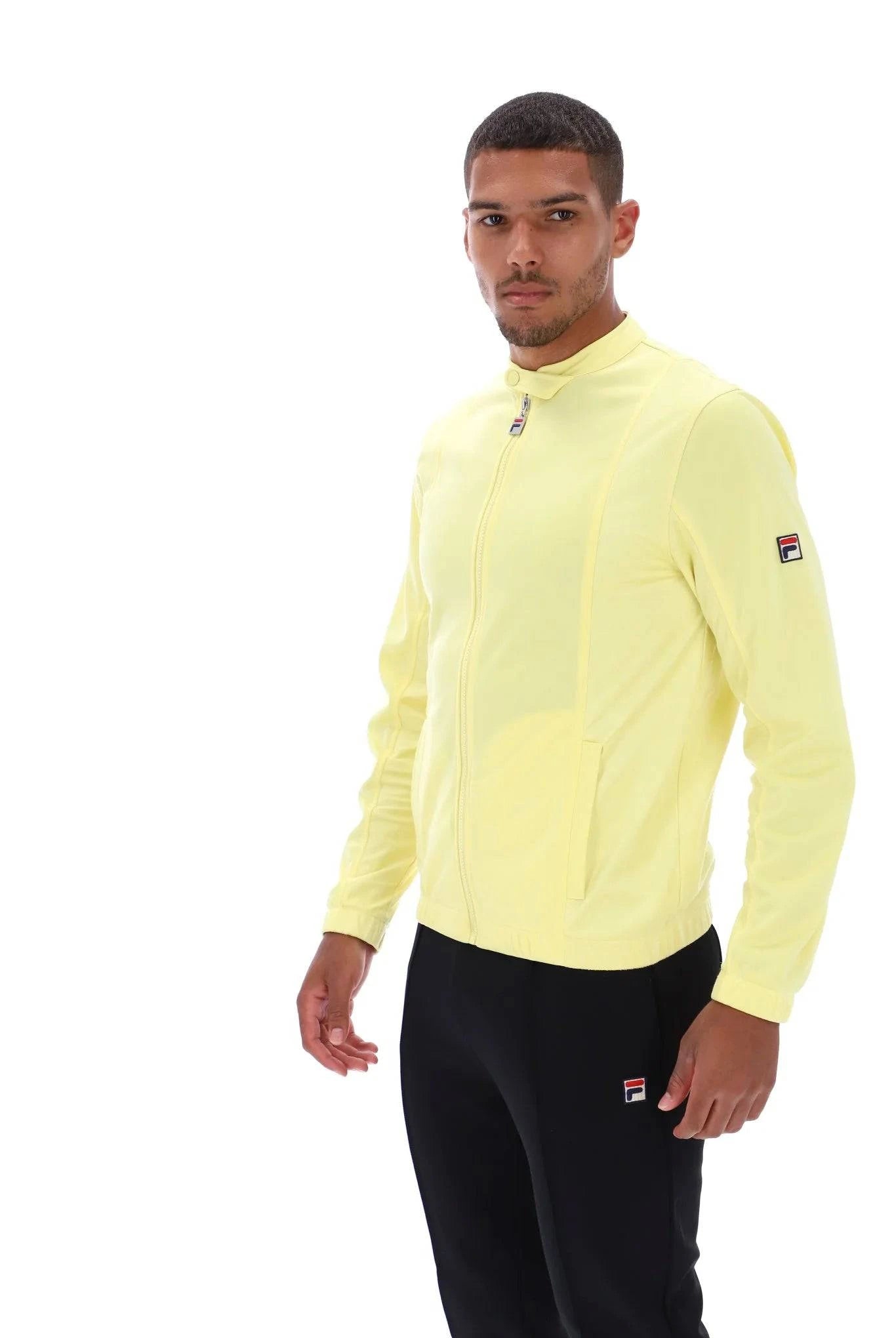 Fila Ricky Track Jacket In Yellow - RD1 Clothing