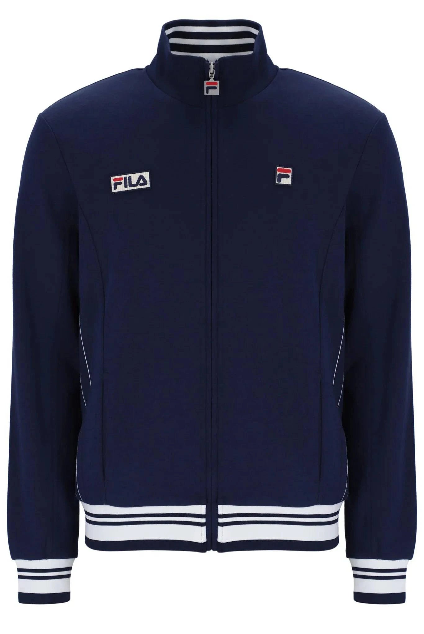Fila Rupert Double Badge Track Top Navy - RD1 Clothing