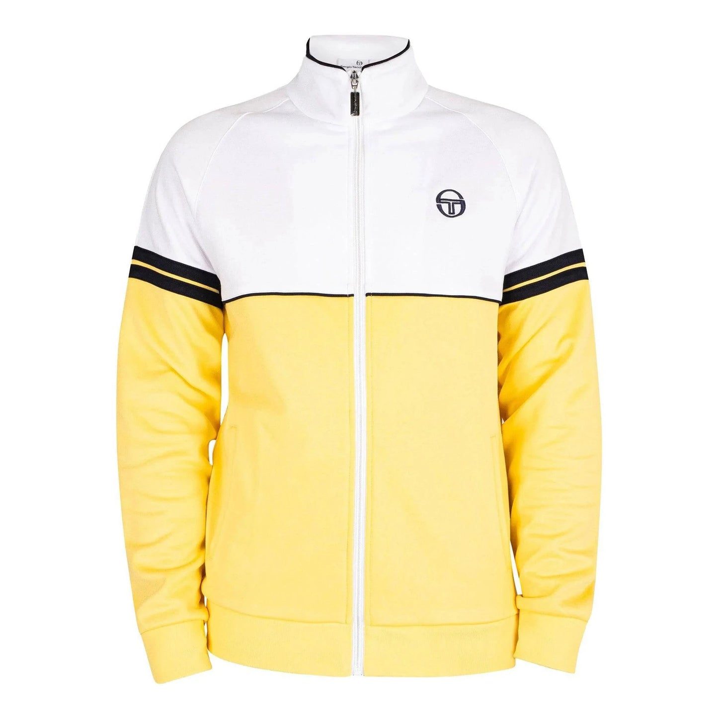 Sergio Tacchini Orion Track Top in Yellow/White - RD1 Clothing
