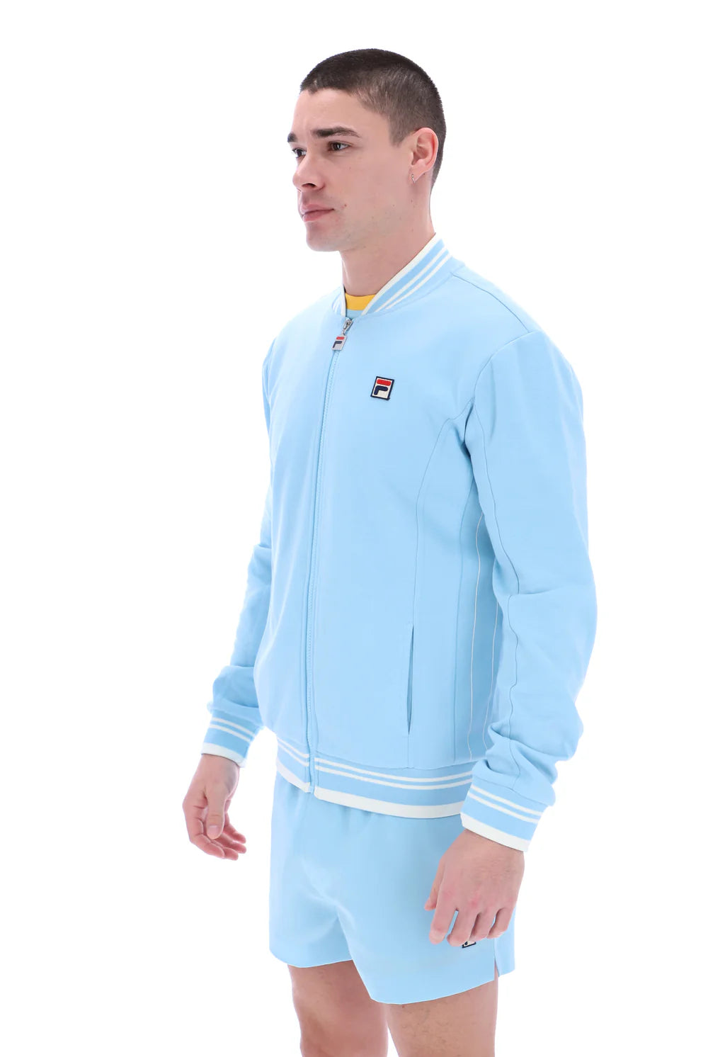 Fila Vintage Settanta 2 Track Top Sky Blue/Egret