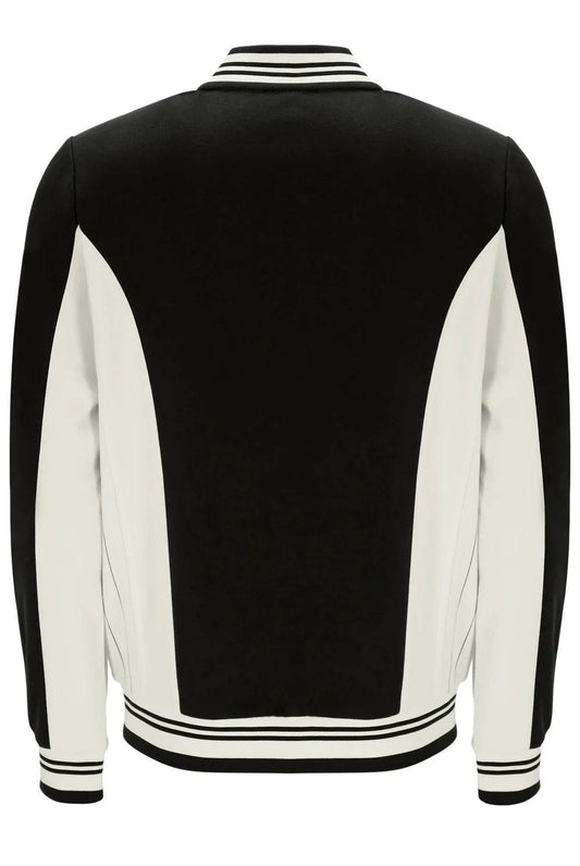 Fila Settanta Baseball Track Top in Black - RD1 Clothing