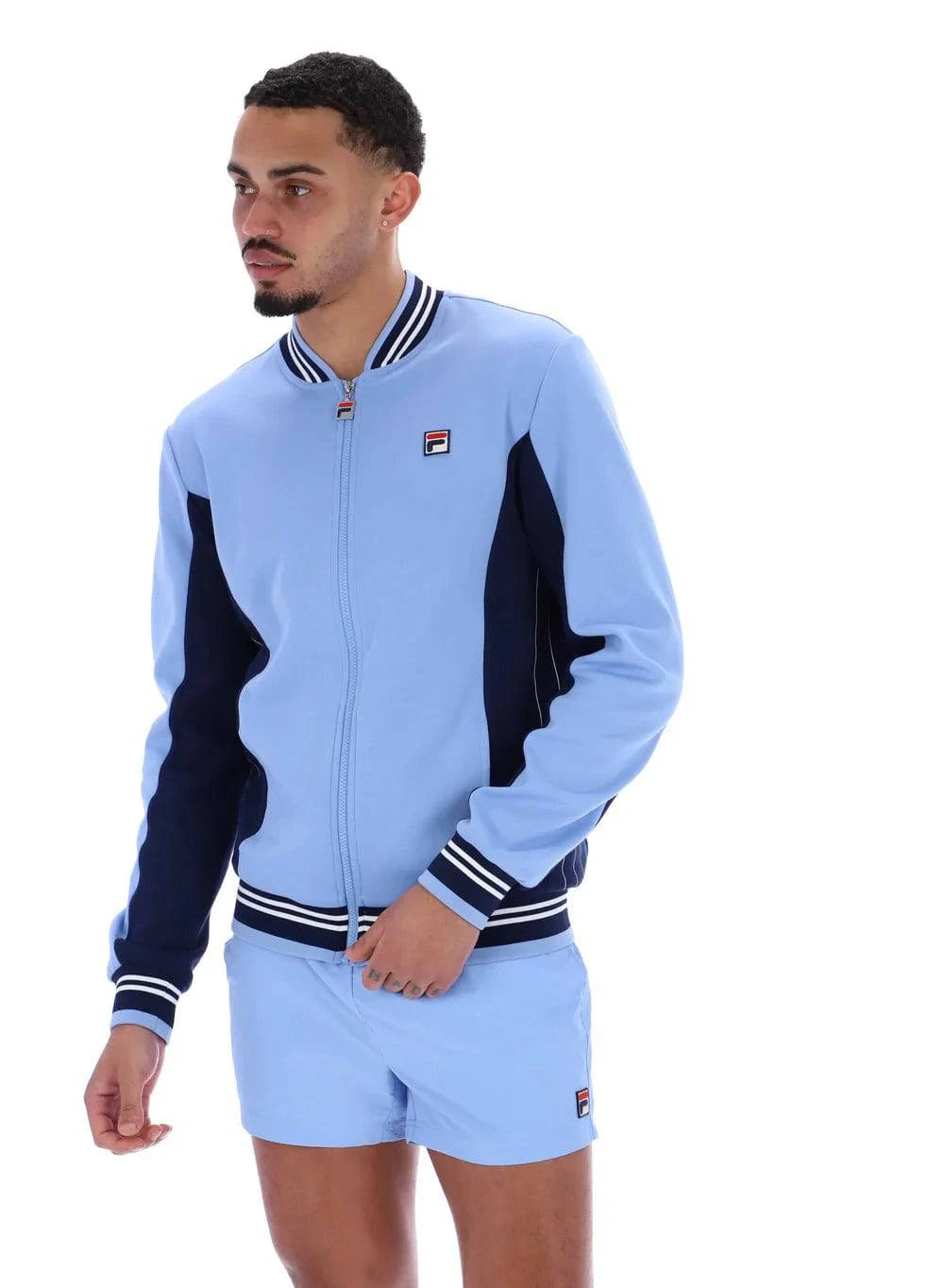 Fila Settanta Track Top Vista Blue/Fila Navy/White - RD1 Clothing