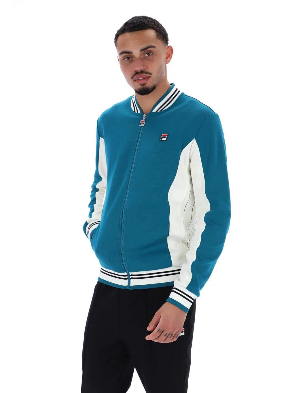 Fila Settanta Track Top Deep Lagoon/Gardenia/Black - RD1 Clothing