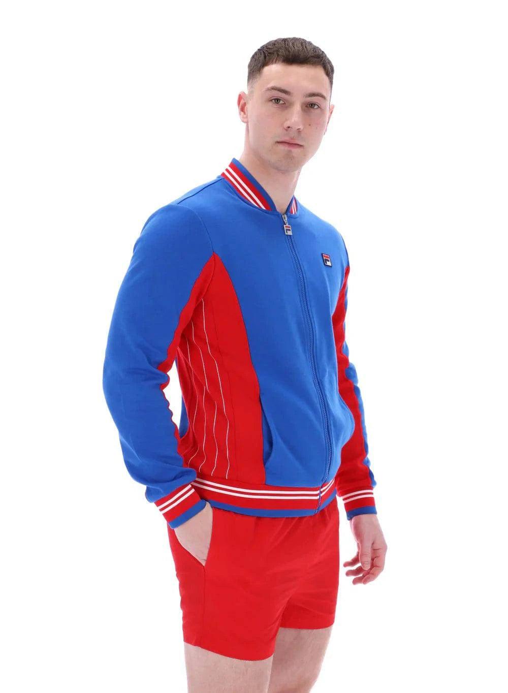 Fila Settanta Track Top Turkish Sea/Fila Navy/White - RD1 Clothing