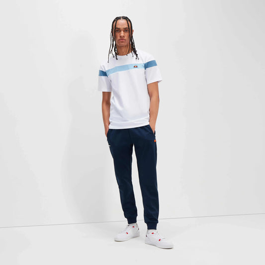 Ellesse Caserio Tee In White/Light Blue - RD1 Clothing