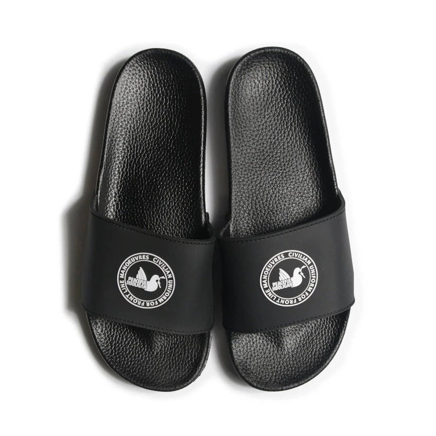 Peaceful Hooligan Civilian Sliders Black - RD1 Clothing