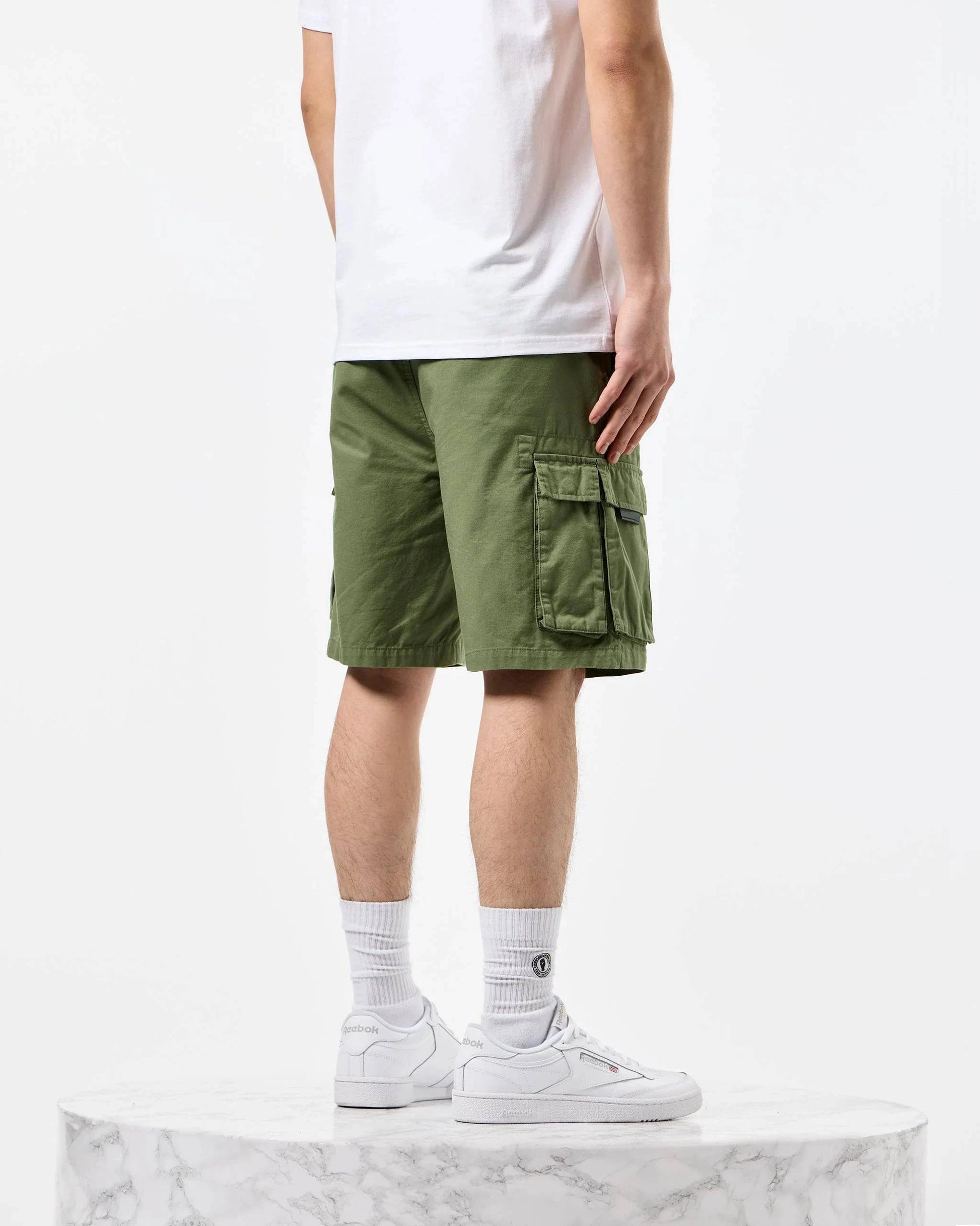 Weekend Offender Mascia Cargo Shorts Sapling - RD1 Clothing