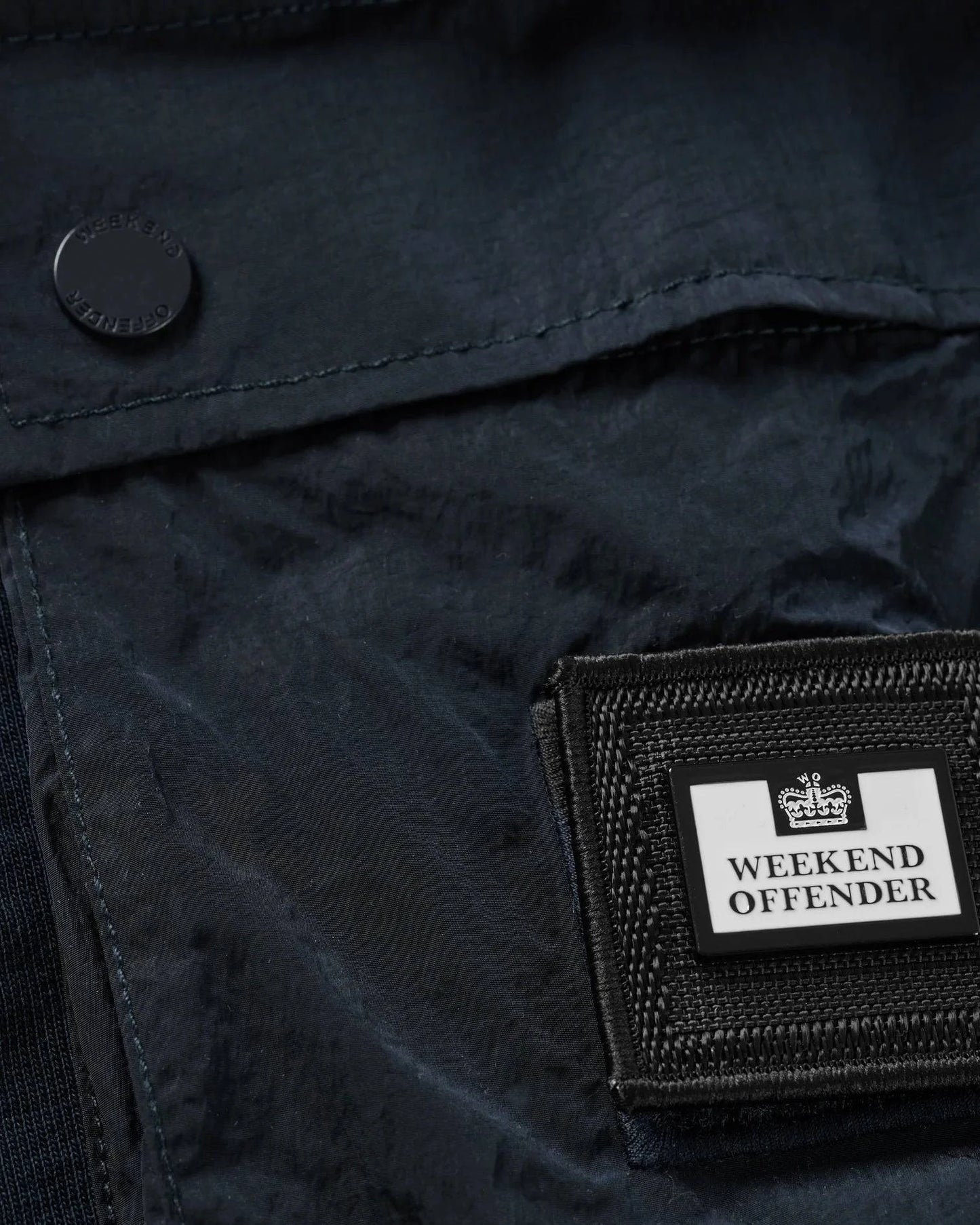 Weekend Offender Pink Sands Jogger Sweat Short Navy - RD1 Clothing