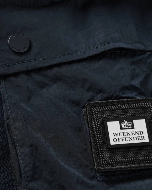 Weekend Offender Pink Sands Jogger Sweat Short Navy - RD1 Clothing