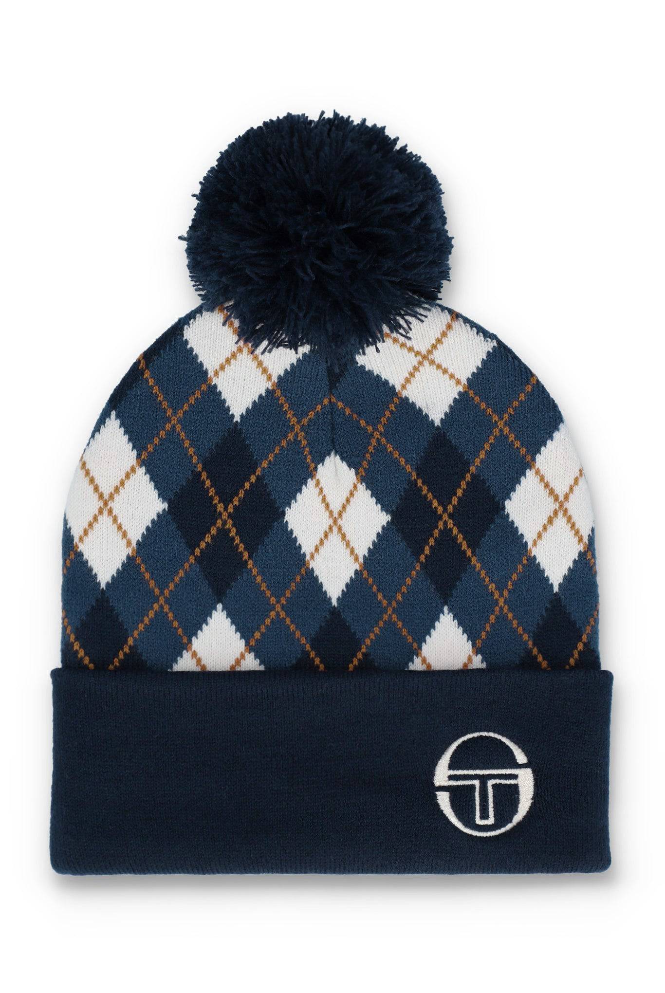 Sergio Tacchini Hamilton Beanie Hat Navy - RD1 Clothing