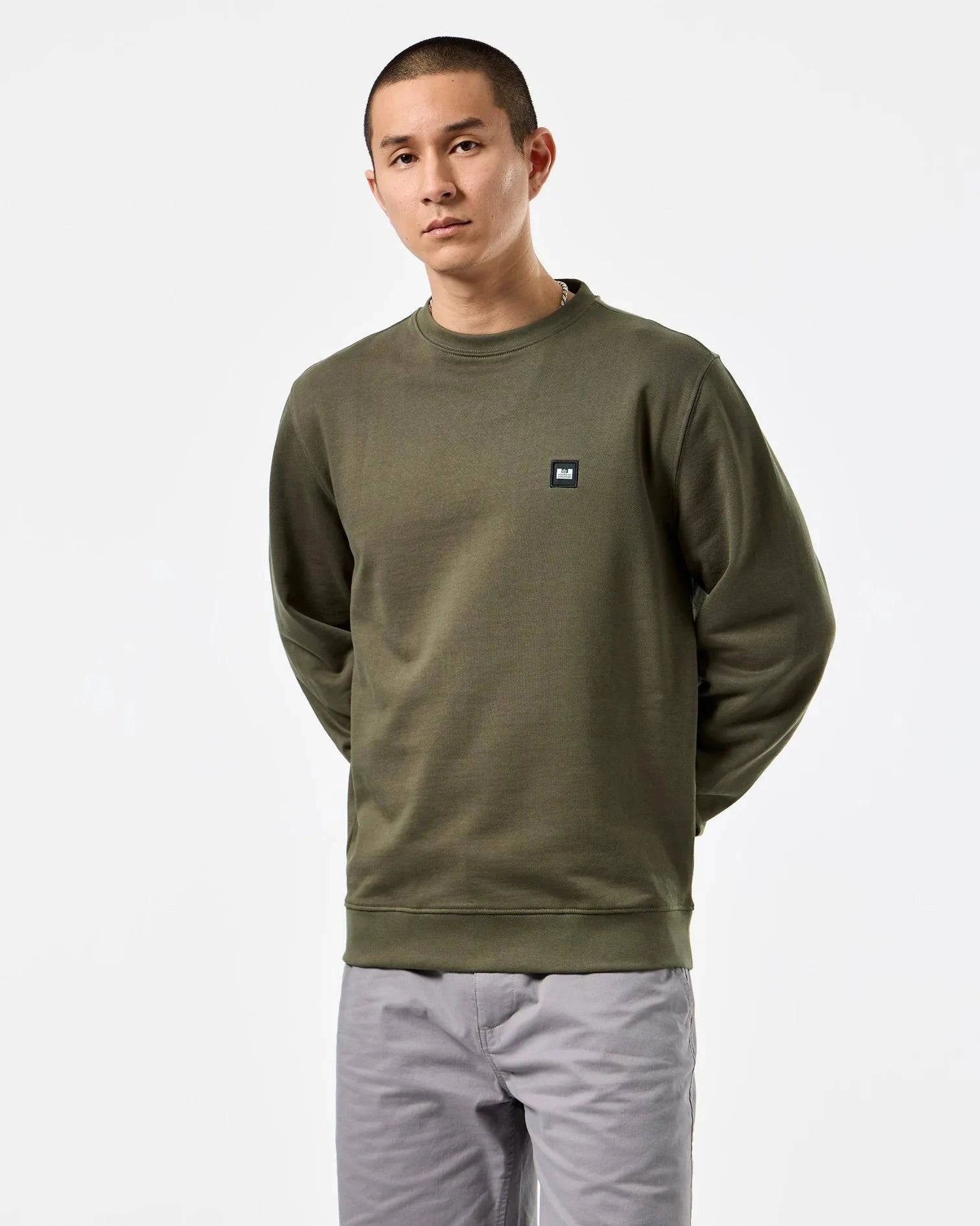 Weekend Offender Ferrer Sweatshirt Castle Green - RD1 Clothing