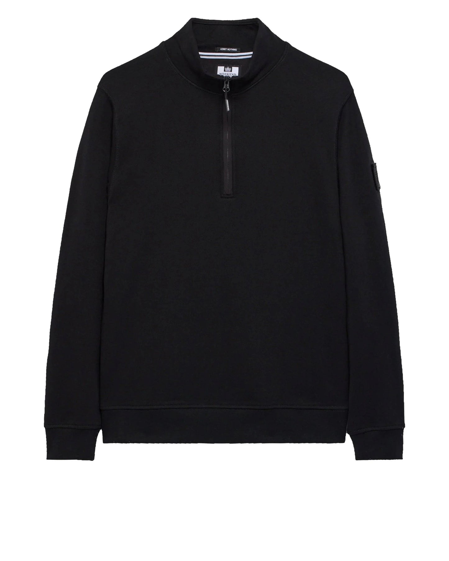 Weekend Offender Kraviz Quarter Zip Sweatshirt Black - RD1 Clothing