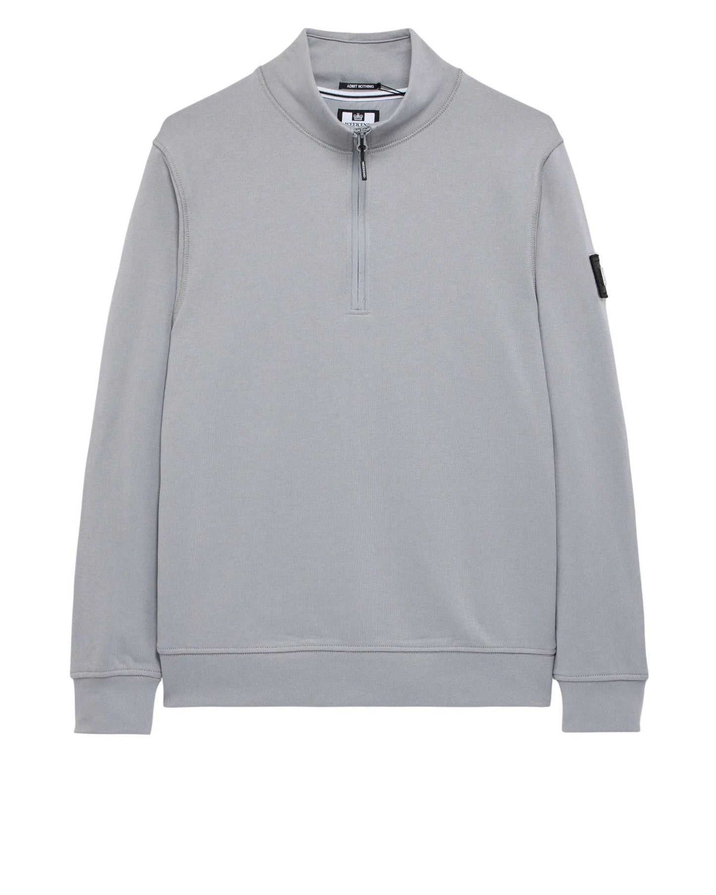 Weekend Offender Kraviz Quarter Zip Sweatshirt Smokey Grey - RD1 Clothing