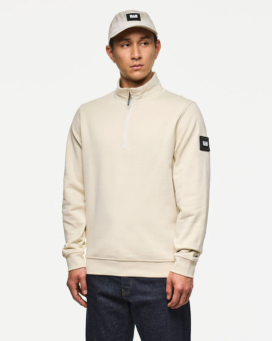 Weekend Offender Kraviz Quarter Zip Sweatshirt Calcium