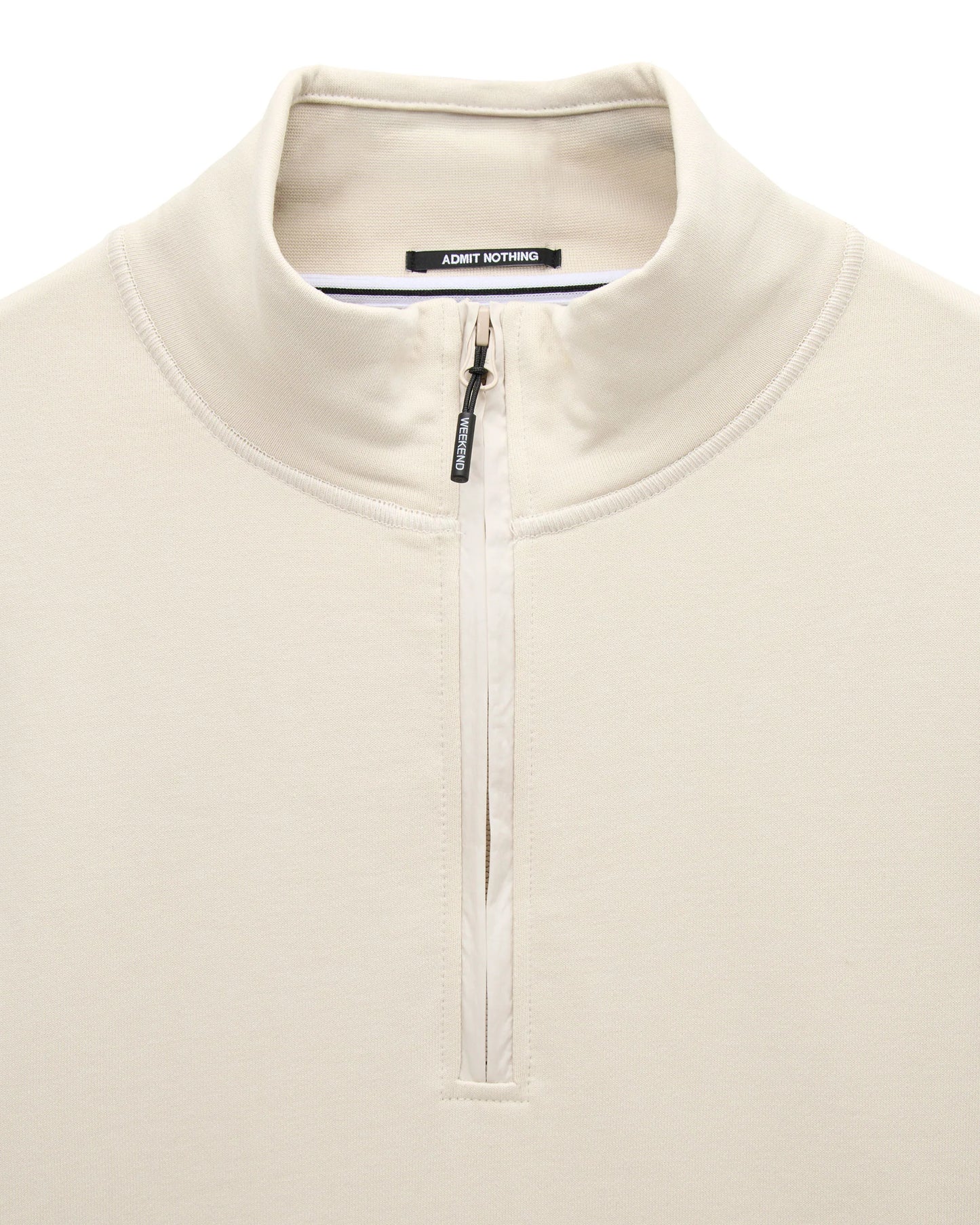 Weekend Offender Kraviz Quarter Zip Sweatshirt Calcium