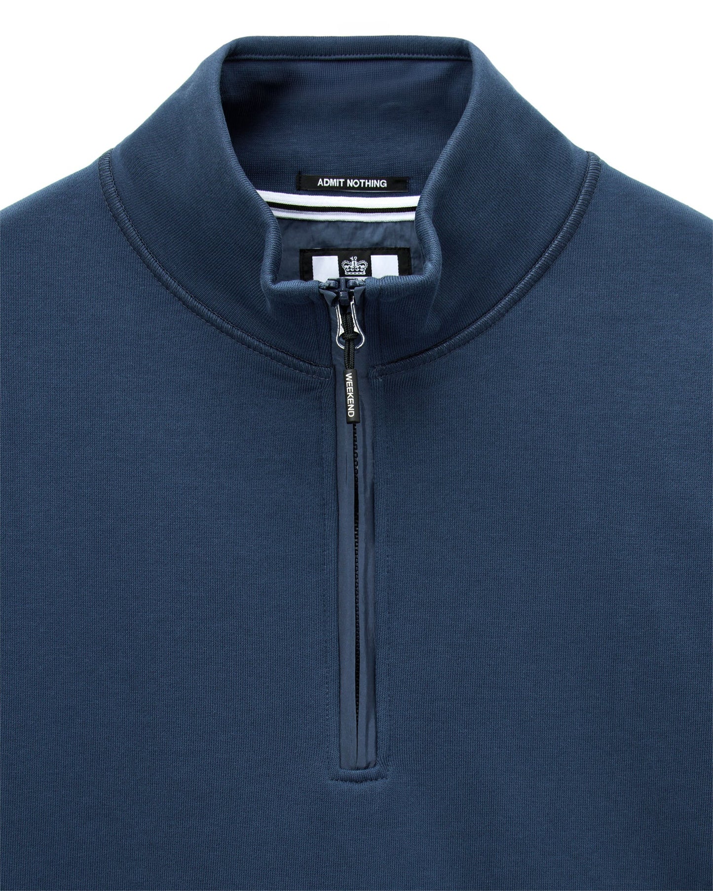 Weekend Offender Kraviz Quarter Zip Sweatshirt Lagoon
